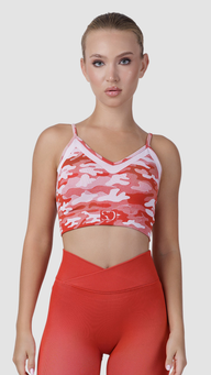 The Hot Chili Camouflage Sports Bra
