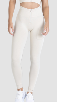 The Pearl Zip Leggings