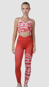 La colección Hot Chilli: sujetador + leggings + chaqueta