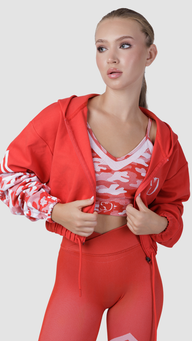 La colección Hot Chilli: sujetador + leggings + chaqueta