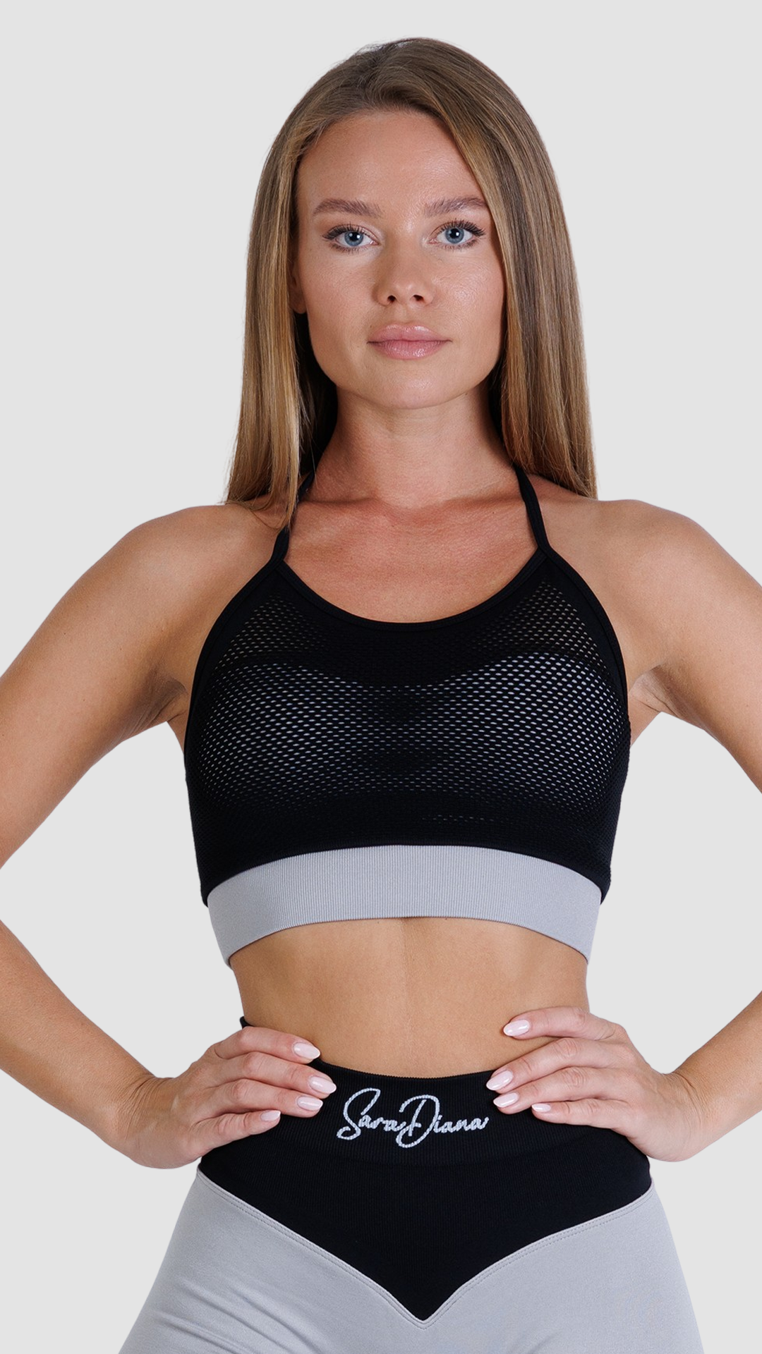 Sujetador The Secret Mesh Gris Ópalo