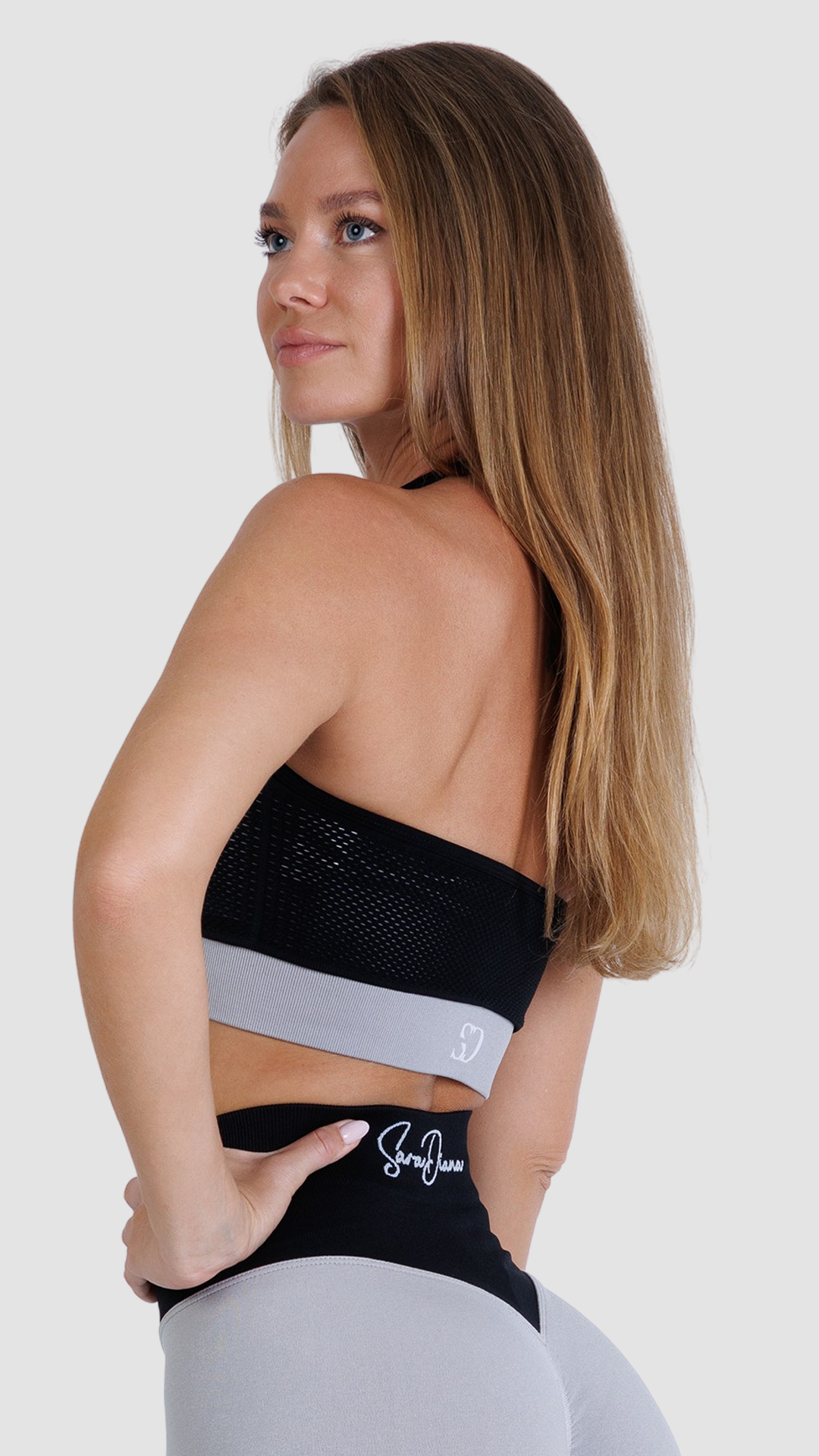 Sujetador The Secret Mesh Gris Ópalo