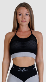 Sujetador The Secret Mesh Gris Ópalo