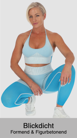 The Ocean Blue Leggings